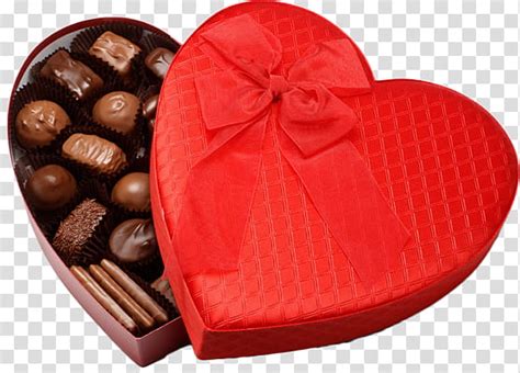 Valentine Day S Box Of Chocolates Transparent Background Png Clipart