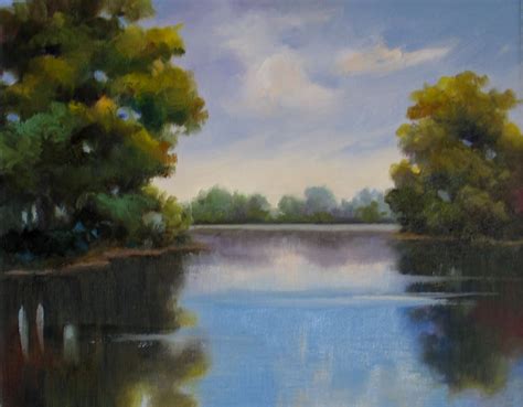 Nels Everyday Painting Simple Summer Landscape Sold