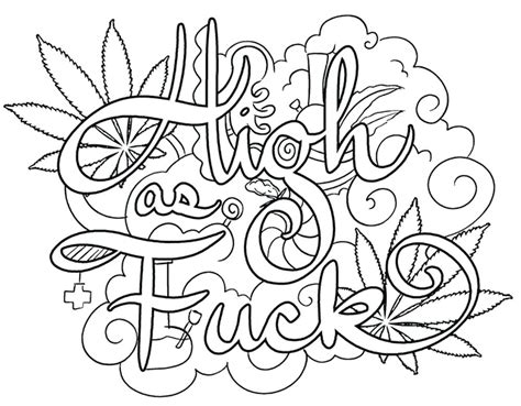 Select one of 1000 printable coloring pages of the category adult. Coloring Pages Curse Words at GetColorings.com | Free ...