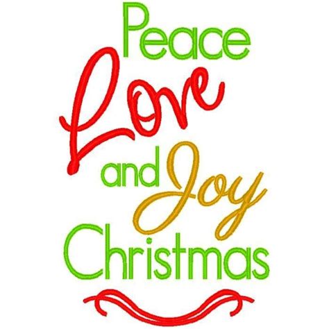 Peace Love Joy Christmas Nobbieneezkids