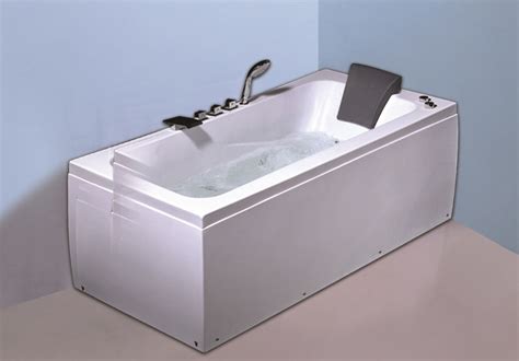 Big Water Jets Bubble Bath Jetted Tub Heated Whirlpool Tub With Ss