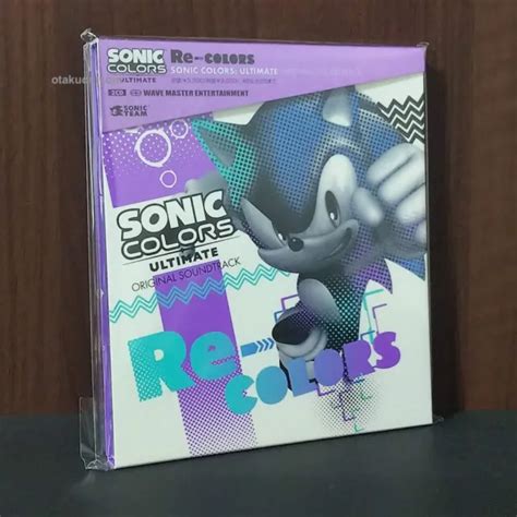 Sonic Colors Ultimate Original Soundtrack Re Colors Game Music Cd New