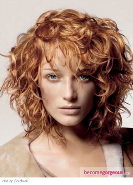 Medium Curly Layered Hairstyles Style And Beauty
