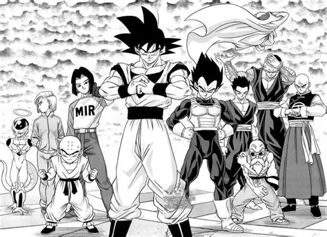 Imagen Equipo Universo 7dbs Manga 33png Dragon Ball Wiki