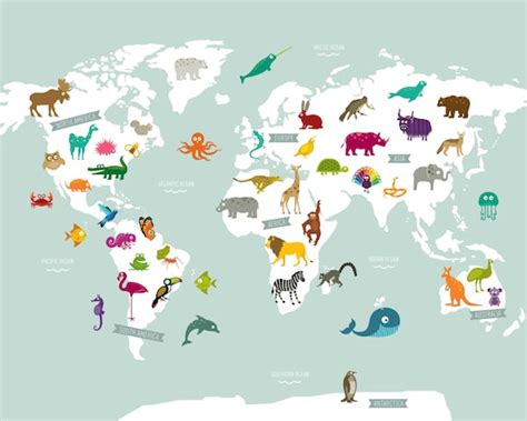 Printable Animal Kingdom Map Printable Coloring Pages