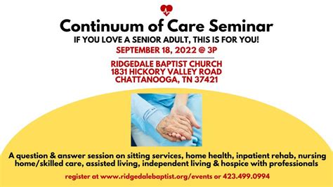 Continuum Of Care Seminar The Pulse Chattanoogas Weekly Alternative