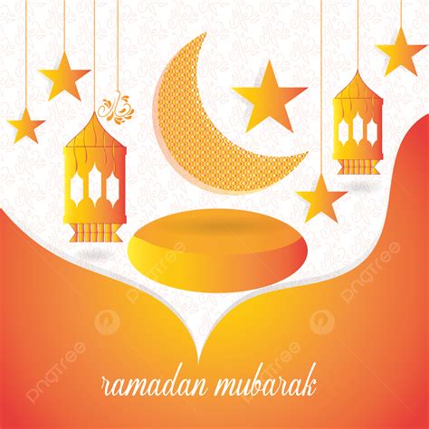 Gradient Ramadan Vector Art Png Ramadan Transparent Orange Gradient
