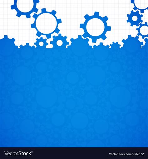 Abstract Gear Background Royalty Free Vector Image