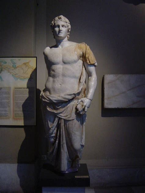 Marble Statue Of Alexander The Great C300bc Archeological Museum