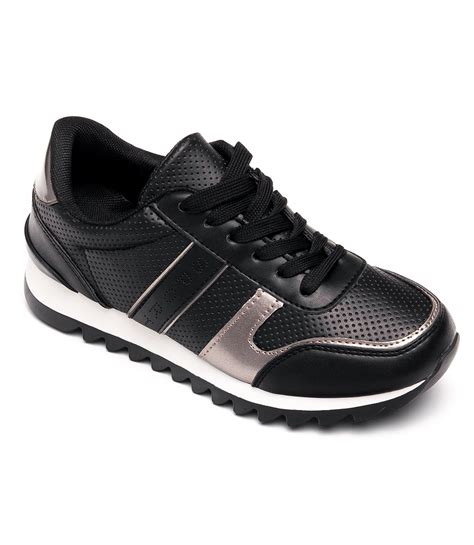 You can view more details on each measurement unit: Buty sportowe damskie N/M BOK-36 Czarne - twojeobuwie.pl