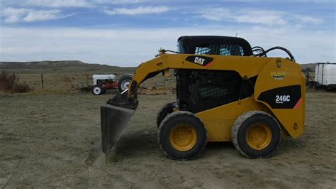 2012 Cat 246c Skid Steer Loader Bigiron Auctions 11 7 18 Youtube