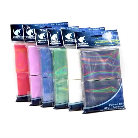 Mtg 66x91mm Rainbow Effects Holographic Card Sleeves 600pcs Pack Buy