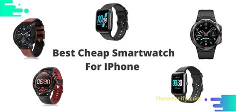 Top 5 Best Cheap Smartwatch For Iphone In 2024