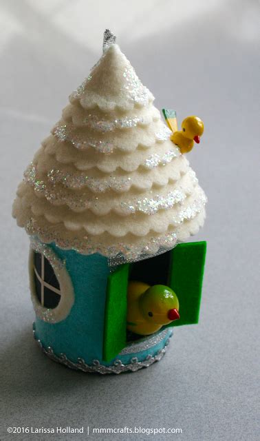 Mmmcrafts Handmade Ts 2015 Make A Little Birdhouse Ornament In
