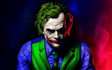 Hd wallpapers and background images. Joker Artwork Illustration Wallpaper 4k Ultra HD ID:3810