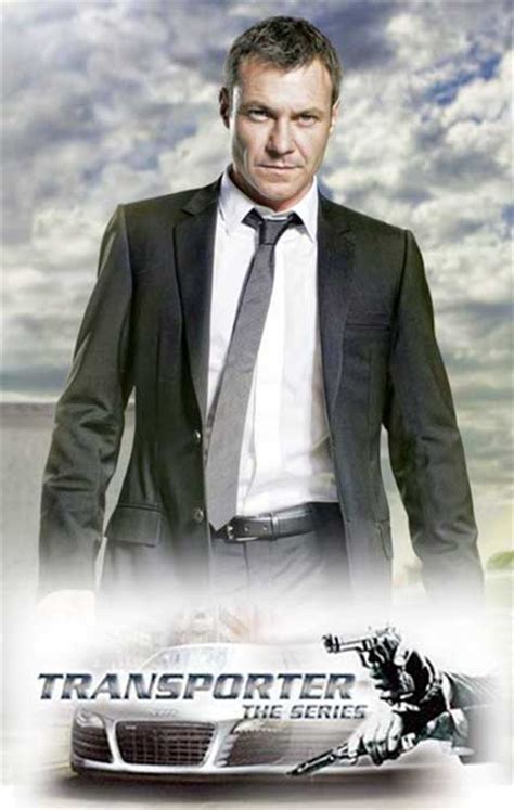 The series, based on an action movie series of the same name, contains lots of action sequences, guns, fighting, and people getting hurt. Poster Transporter - The Series