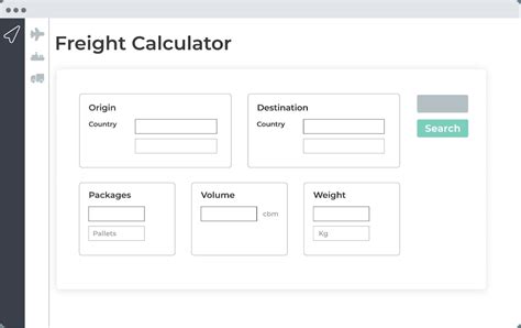 Freight Calculator Calculate Your Freights Costs