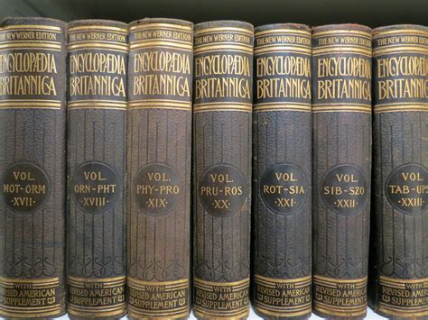 The Encyclopaedia Encyclopedia Britannica 30 Volume Set Leather