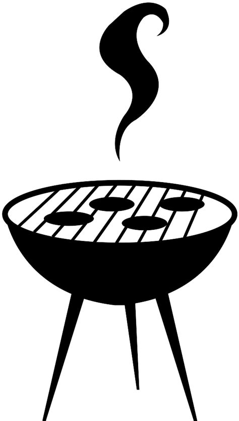 Bbq Silhouette Free Vector Silhouettes