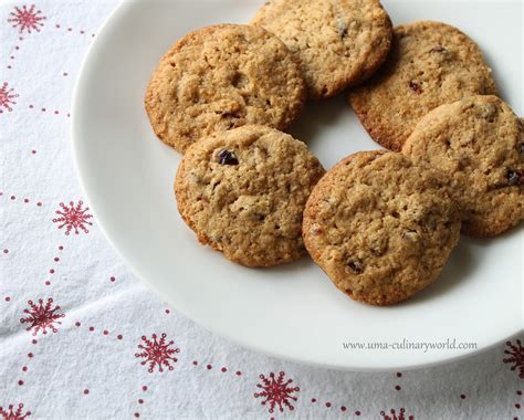 Eggless Whole Wheat Coconut And Dry Fruit Cookies