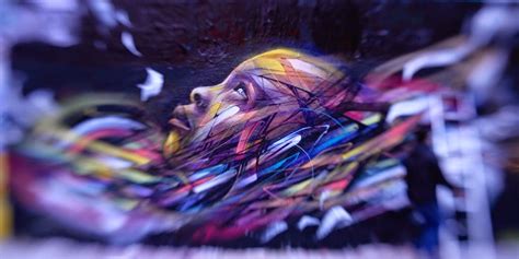 Hopare Paints A New Mural On The Streets Of Paris France Streetartnews