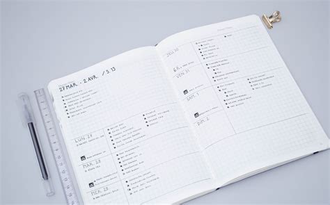 Minimalist Bullet Journal Template