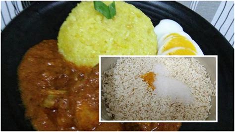 Memasak pulut kuning tidaklah rumit. Sangat Mudah Ini Cara Masak Pulut Kuning Guna Rice Cooker ...