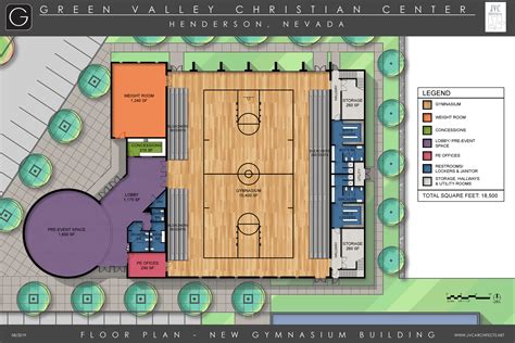 Gym Floor Plan Gv Christian School