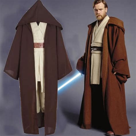 Custom Made Star Wars Obi Wan Kenobi Cosplay Costume Halloween Tunic
