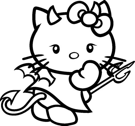147 Dessins De Coloriage Hello Kitty à Imprimer Sur Page 2