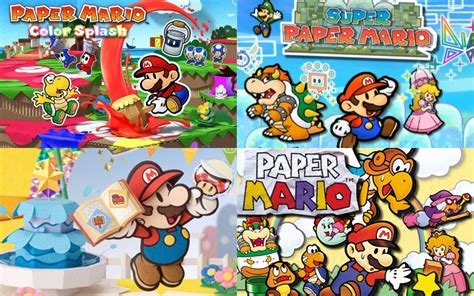 ¡domina juegos de rompecabezas, juegos de 2048 y muchos más! Top de juegos de Paper Mario, según la calidad del papel