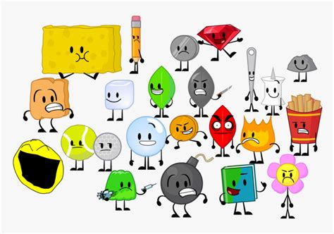 Bfdi Mouth Idfb Bfdi Object Show Characters Hd Png Download Kindpng