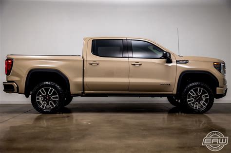 2022 Gmc Sierra 1500 At4 4315 Miles Desert Sand Metallic Crew Cab