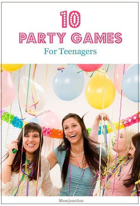 21 Fun Party Games For Teenagers Birthday Party For Teens Teenage
