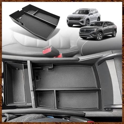 Muslogy For 2024 Vw Altas And Cross Sport Center Console Organizer