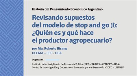 seminario historia del pensamiento económico argentino youtube
