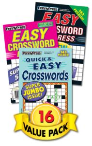 Penny Press All Crossword Value Pack Penny Dell Puzzles