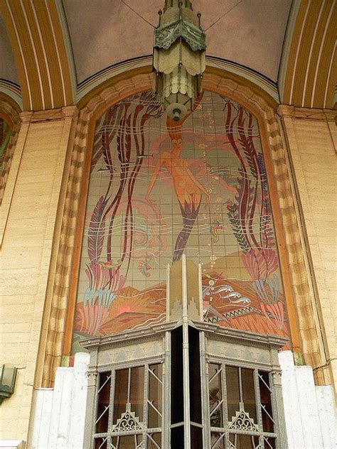 Art Deco Mural Art Deco Mural Art Deco Art Deco Architecture