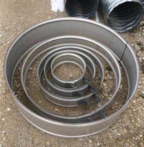 48 In Galvanized Culvert Narrow Band Masonry Products Land Tiles Aw