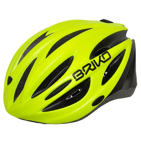Bike Helmet Briko Shire Fluro Yellow En