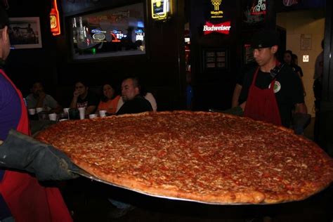 Big Lou S Pizza In San Antonio Texas Man Vs Food Food Pizza Pie