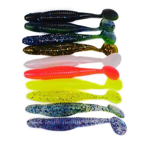 Fishing Lures 11cm6g Soft Baits 10 Colors Minnow Saltwater Fishing