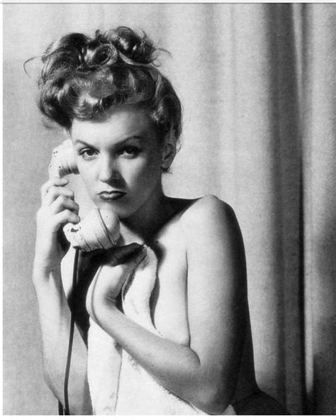 Hmmmm This Call Private Marilyn Monroe Talking On The Telephone