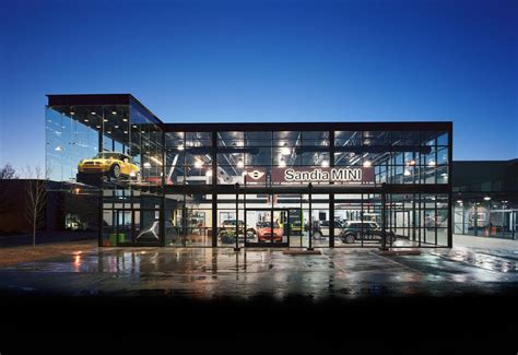 Jon Anderson Architecture Sandia Mini Car Showroom Architecture