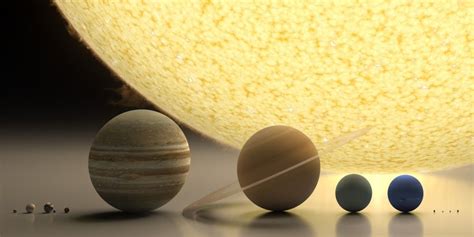 Accurate Scale 3d Rendering Of The Solar System By Roberto Ziche
