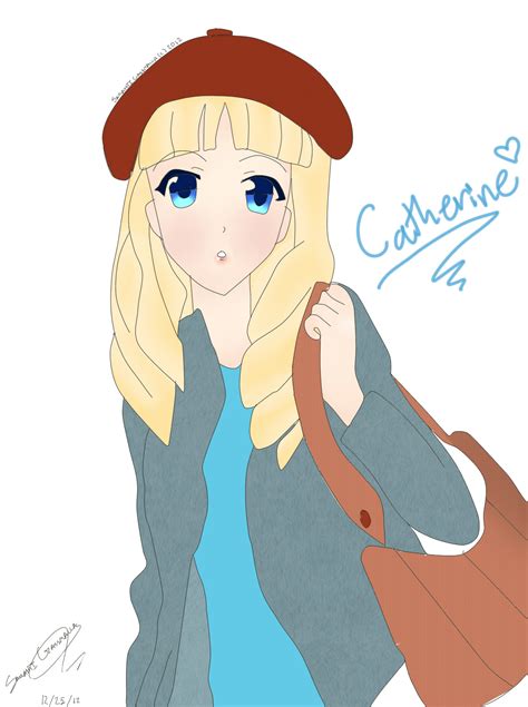 Catherine Deneuve Digimon Highres 1girl Blonde Hair Blue Eyes