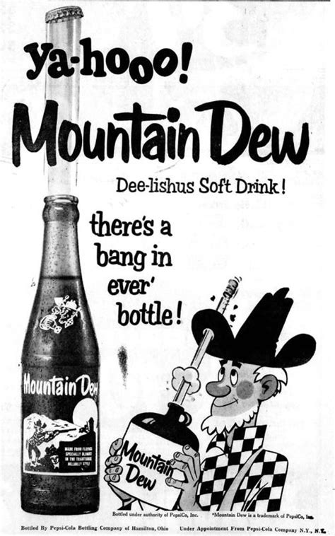 Mountain Dew Newspaper Ad 1967 Funny Vintage Ads Soda Ads Old