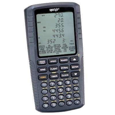 Aviation supplies & academics, inc. Sporty's Electronic E6B Flight Computer - from Sporty's ...