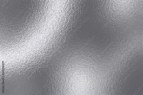 Silver Metal Effect Foil Silver Texture Gradient Background Metal