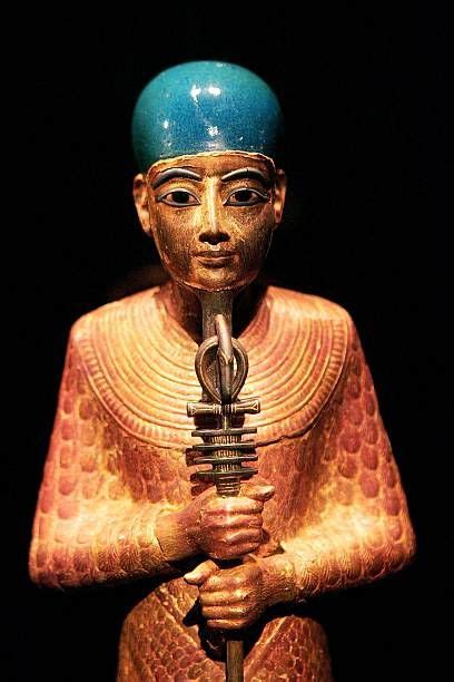A Statue Of Ptah Chief God Of Memphis Recovered From The Tomb Of Egypt